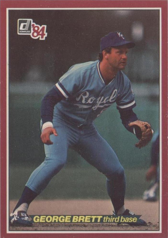 1984 Donruss Action All Stars - George Brett #55