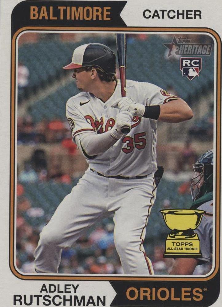 2023 Topps Heritage - Adley Rutschman #OB-AR