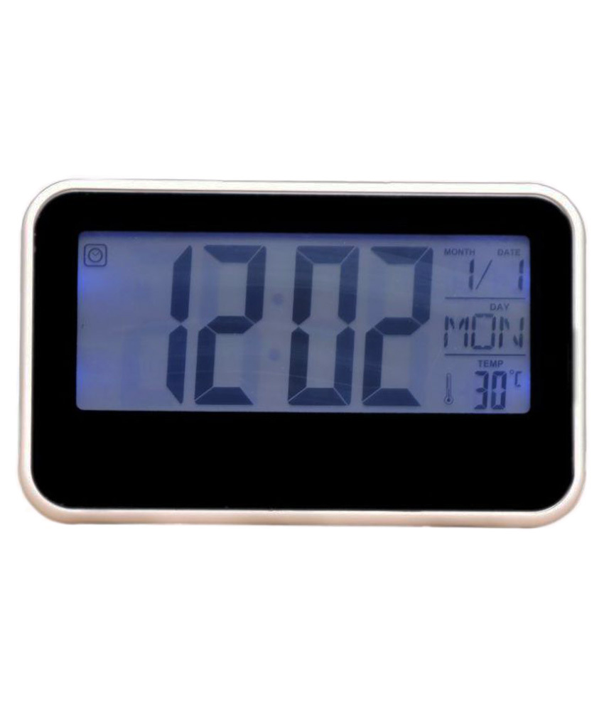 Orologio Sveglia Digitale DS-2618 Lcd Temperatura Allarme Data hsb