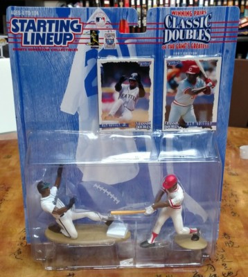 1997 Starting Lineup Winning Pairs Classic Double Ken Griffey & Ken Griffey Jr. 