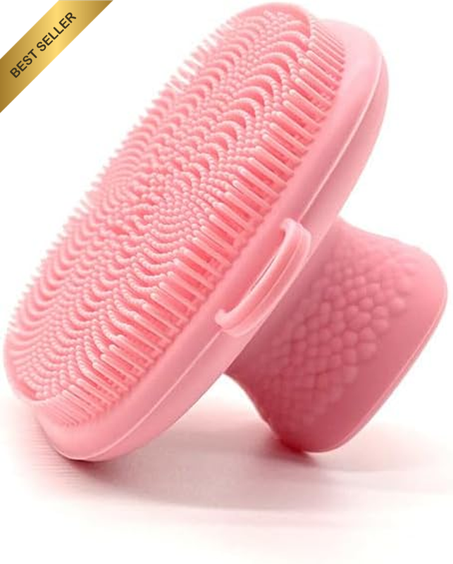 Face Scrubber,Silicone Face Scrubber for Men Women,Upgraded Soft Bristle Manual