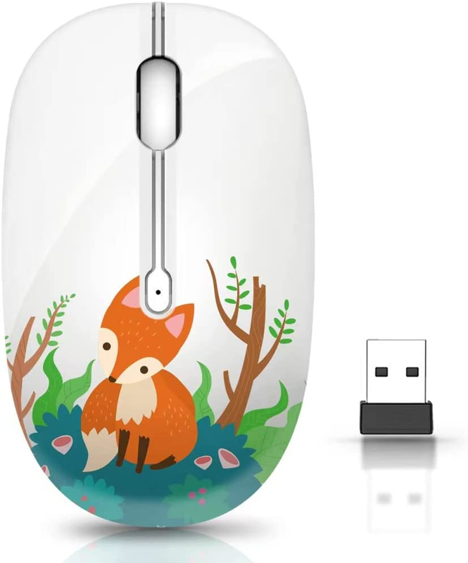 With Nano Receiver For Pc, Laptop, Notebook, Computer, Macbook, L