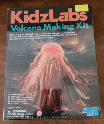VOLCANO MAKING KIT (KID-Z-LABS) NIP, 4M, CREAT-A-VOLCANO, EDUCATIONAL, CHILDREN