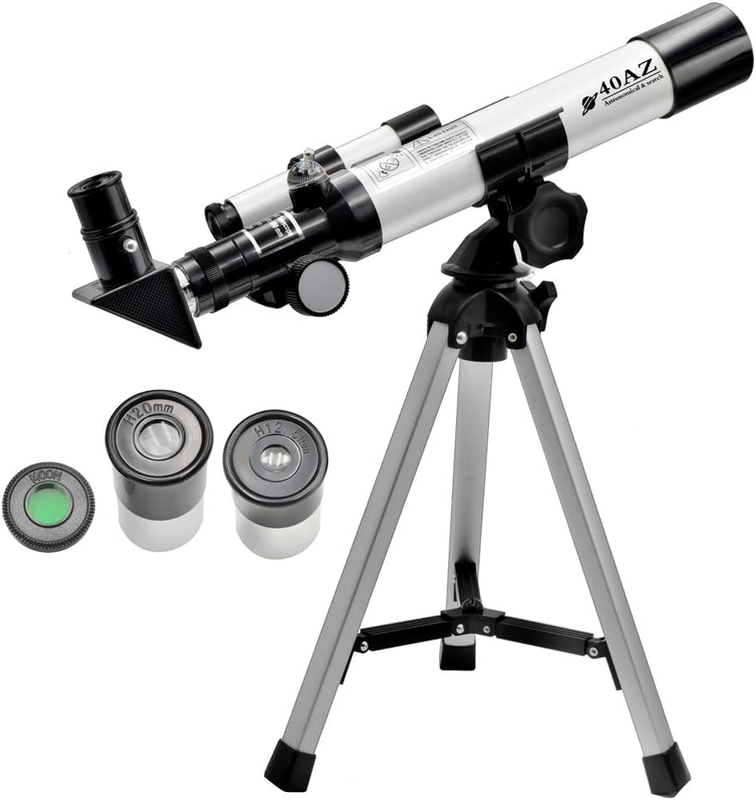 Telescope for Kids Beginners 40Mm Aperture 400Mm Focal Lengt