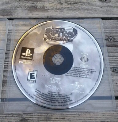 PS1 Spyro 2: Ripto's Rage (Sony PlayStation 1, 1999) DISC ONLY