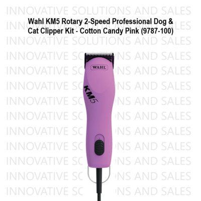 Wahl KM5 Rotary 2-Speed Professional Dog & Cat Clipper Kit - Pink (9787-100)