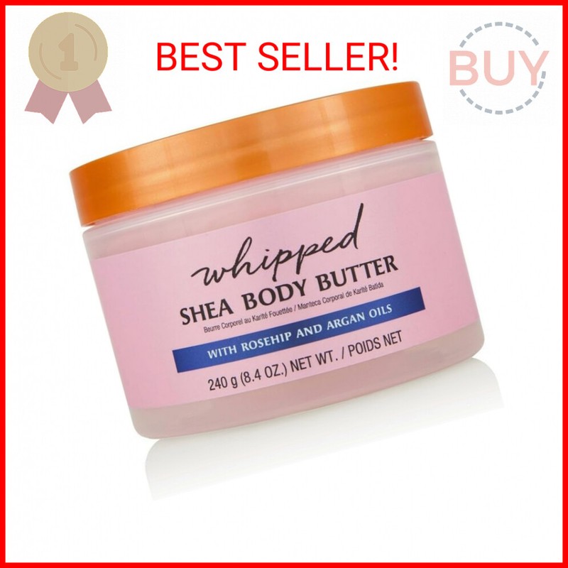 Tree Hut Moroccan Rose Whipped Shea Body Butter, 8.4oz, Lightweight, Long-lastin