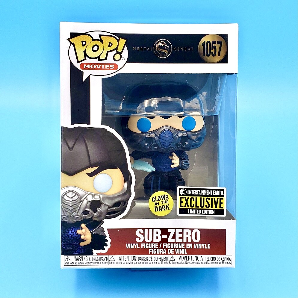 Funko POP! Movies Mortal Kombat Sub-Zero Glows in the Dark