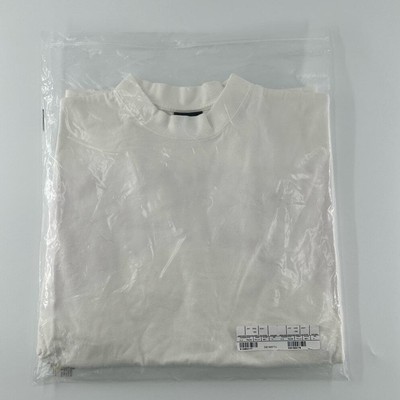 Pre-owned Balenciaga Unisex Hand Drawn Vintage Jersey T-shirt M In White