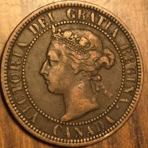 1900 H CANADA LARGE CENT PENNY COIN