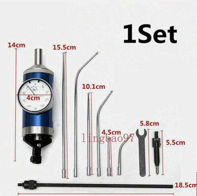 Set Coaxial Centering Indicator Co-Ax Precision Milling Machine Test Dial Stylus
