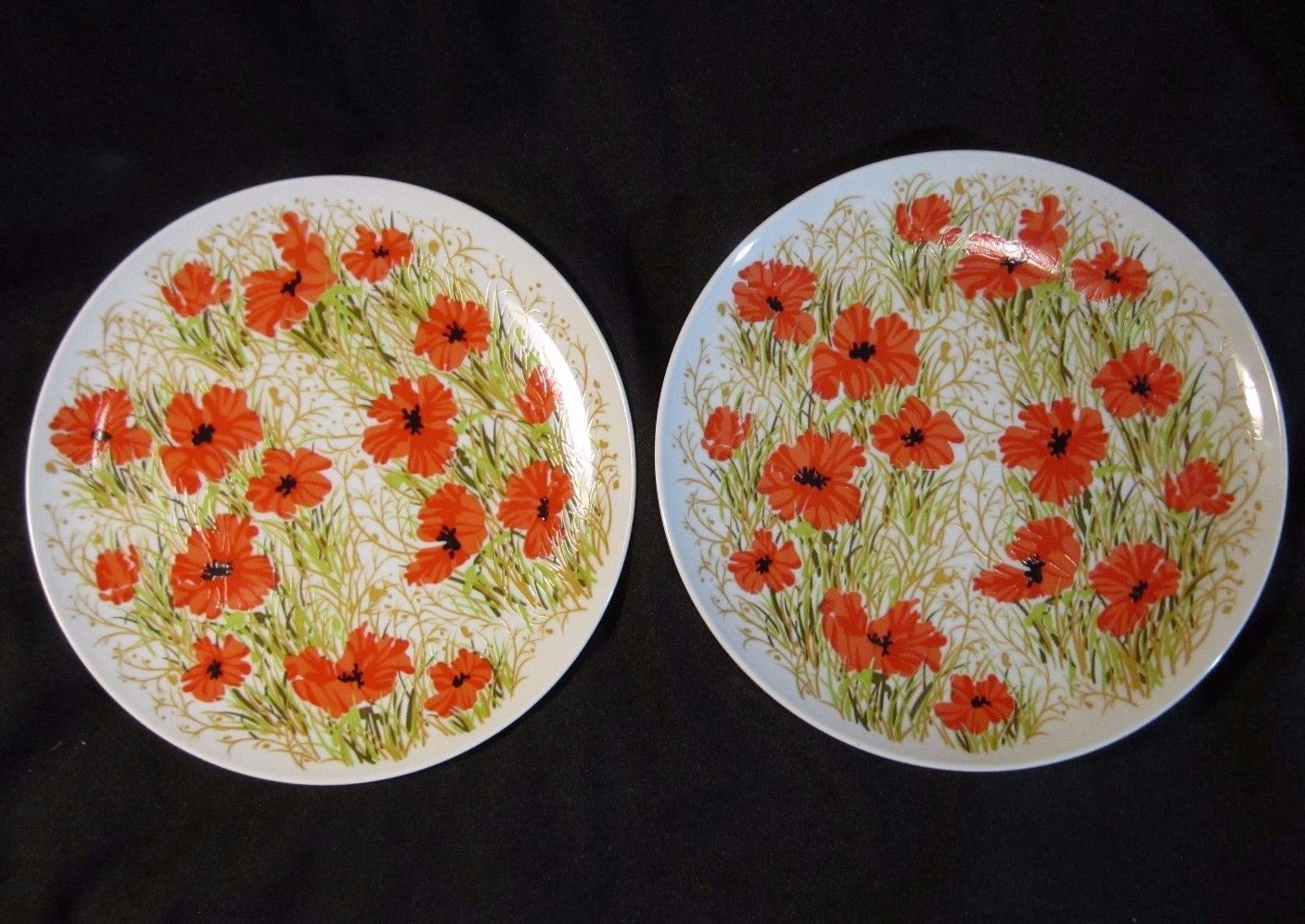 Neiman Marcus Fitz & Floyd Poppies 7.5