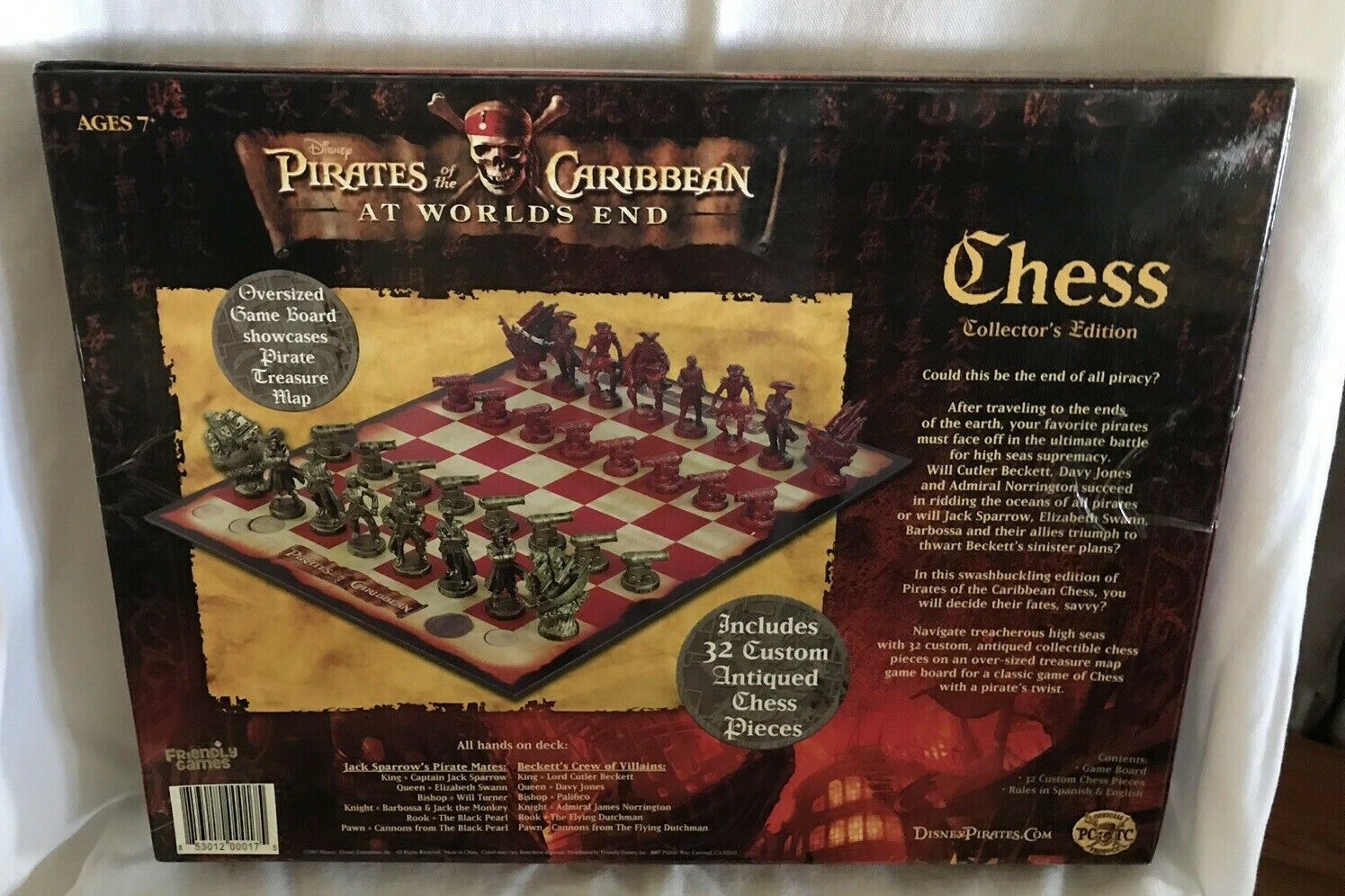交換無料 Pirates チェスセット Of 並行輸入品 Set Chess Edition Collector S End World S At Caribbean The チェス