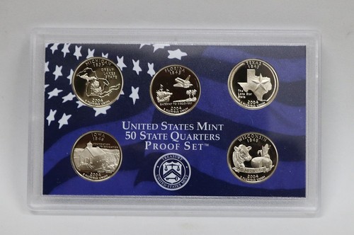 2004-S US Mint Proof Set~10 Coins OGP COA Kennedy Quarters Sacagawea #1725 SH-5