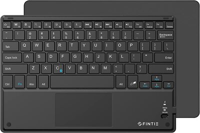 11 inch Wireless Bluetooth Keyboard with Multi-Touch Touchpad for iPad Samsung 
