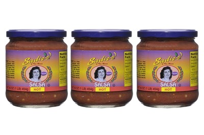 Sadie's of New Mexico Salsa, Hot 16 Oz (Pack of 3)
