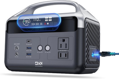  Solar Generator W/2 300W (Surge 600W) AC Outlets, Camping Generators for Home/T
