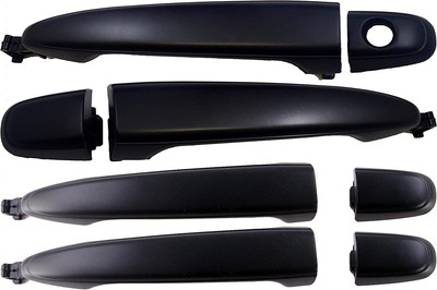 Set of 4 Exterior Door Handle Primed Black for Various Lexus Toyota Models