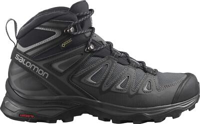 Salomon - X Ultra 3 Mid GTX W - 404756 - Color: Grey-Black - Size: 8.5