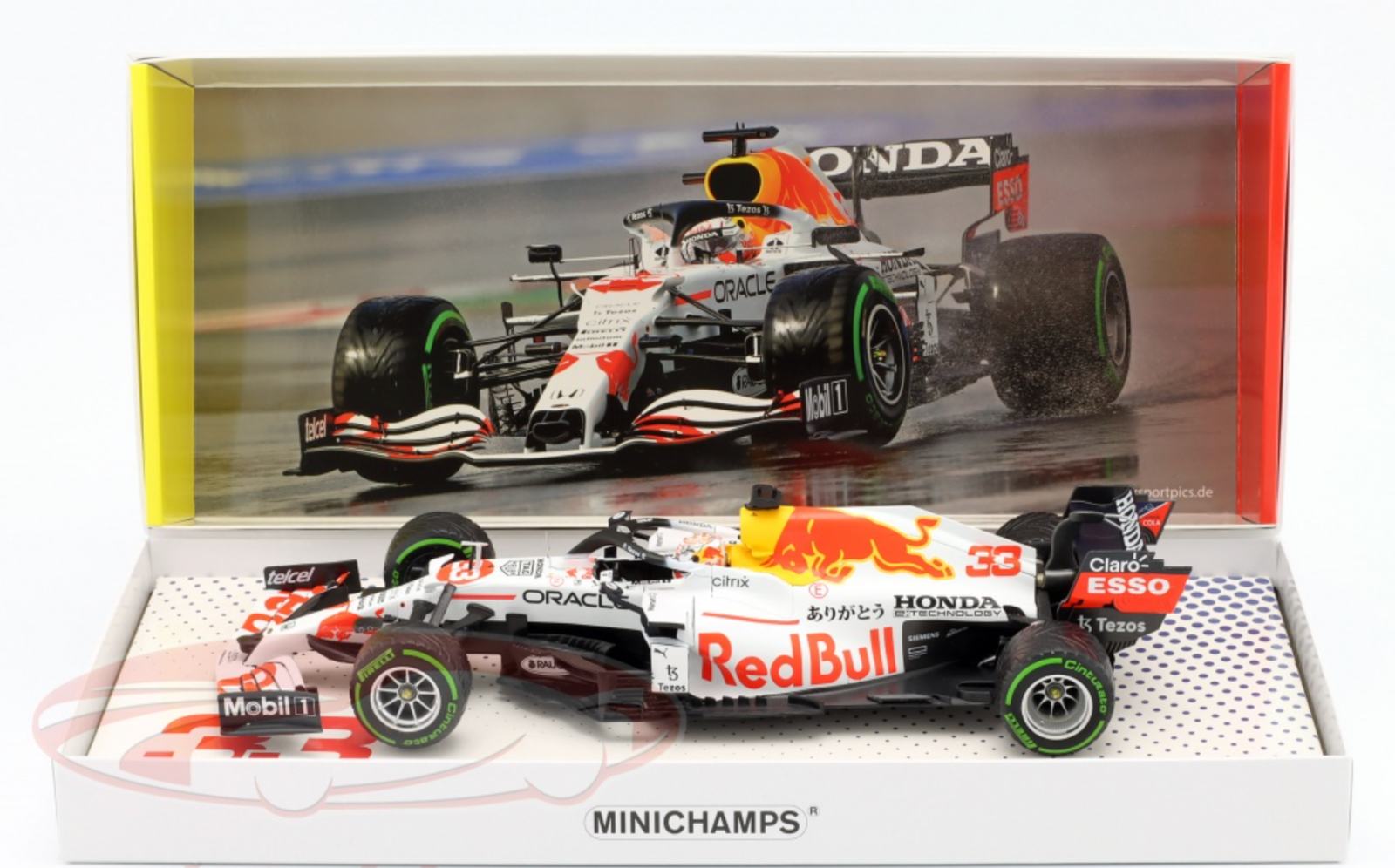 Red Bull Honda RB16 トルコGP ミニカー S7850 1/43 Red Bull Racing Honda RB16B No.11 Red Bull Racing
