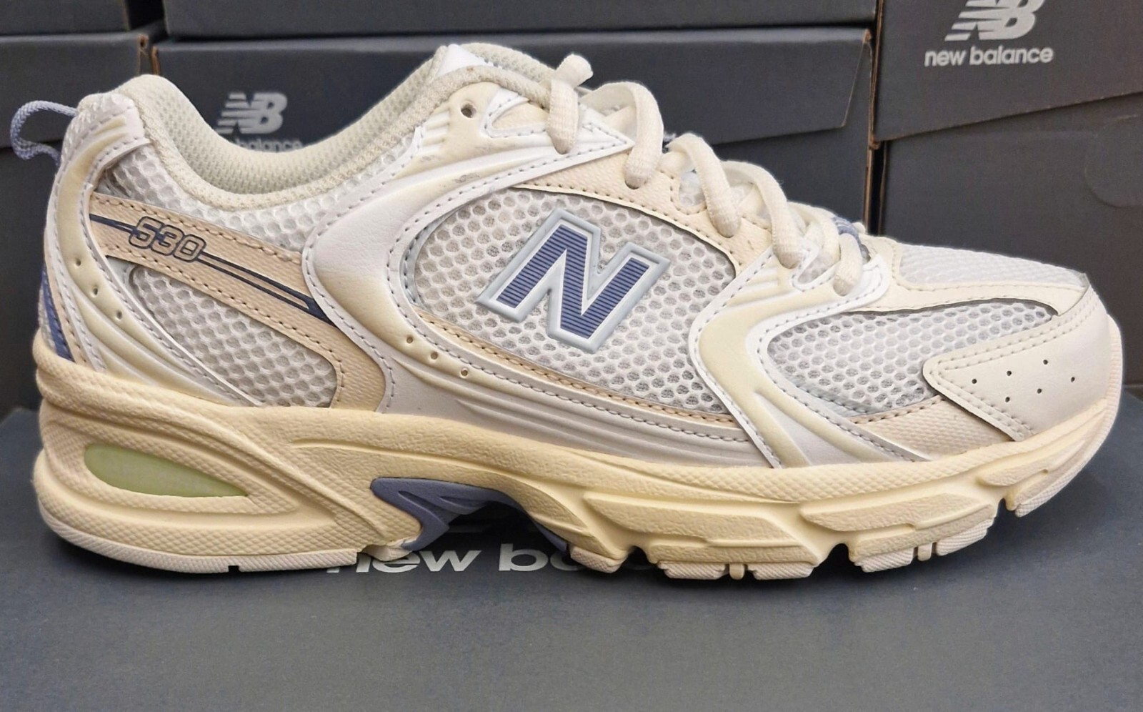 ★【New Balance】 530 Angora Cream Silver★ New Balance 530 Shoes Sneakers - Beige/Angora (MR530AA) | eBay