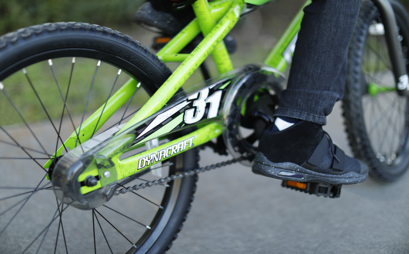 20 In. Boy'S Wipeout Bike, Green
