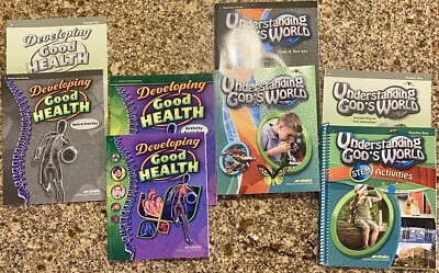 Abeka 4th Grade Science Understanding God's World Developing Good Health