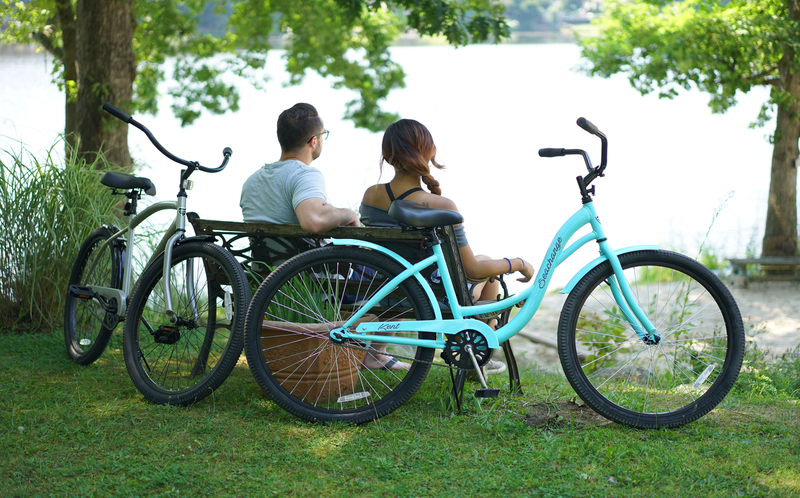 Women's 26" Seachange Classic Beach Cruiser Bike Steel Frame