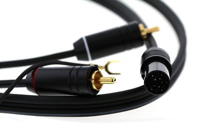 HIGH END 5-PIN TYPE TONEARM PHONO CABLE: SME 4/5 JELCO IKEDA GRAHAM LINN & MORE