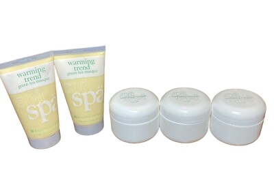 BeautiControl Spa Nourishing Eye Pads (48 Pads) & 2 Green Tea Masques 1.5 oz ea