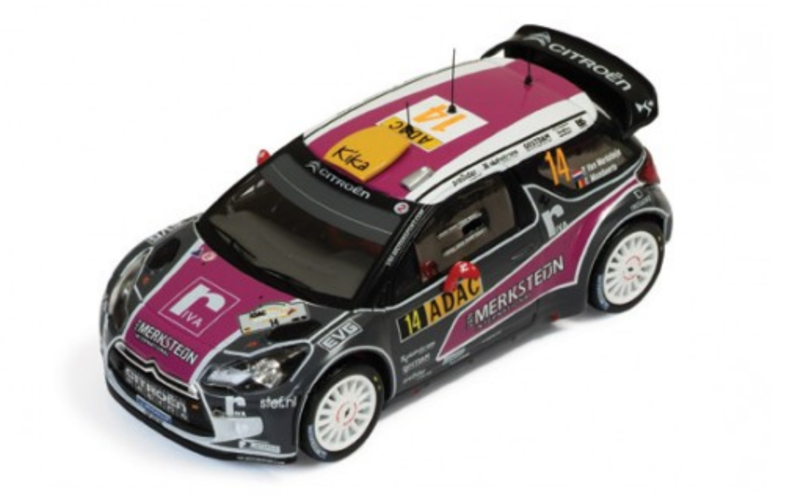 1:43 Citroen DS3 van Merksteijn Germany 2010 1/43 • IXO
