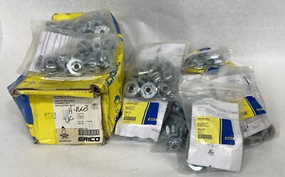 Lot of (230) Erico CRLS37EG 3/8  Caddy Rod Lock Channel Nut Electrogalvanized