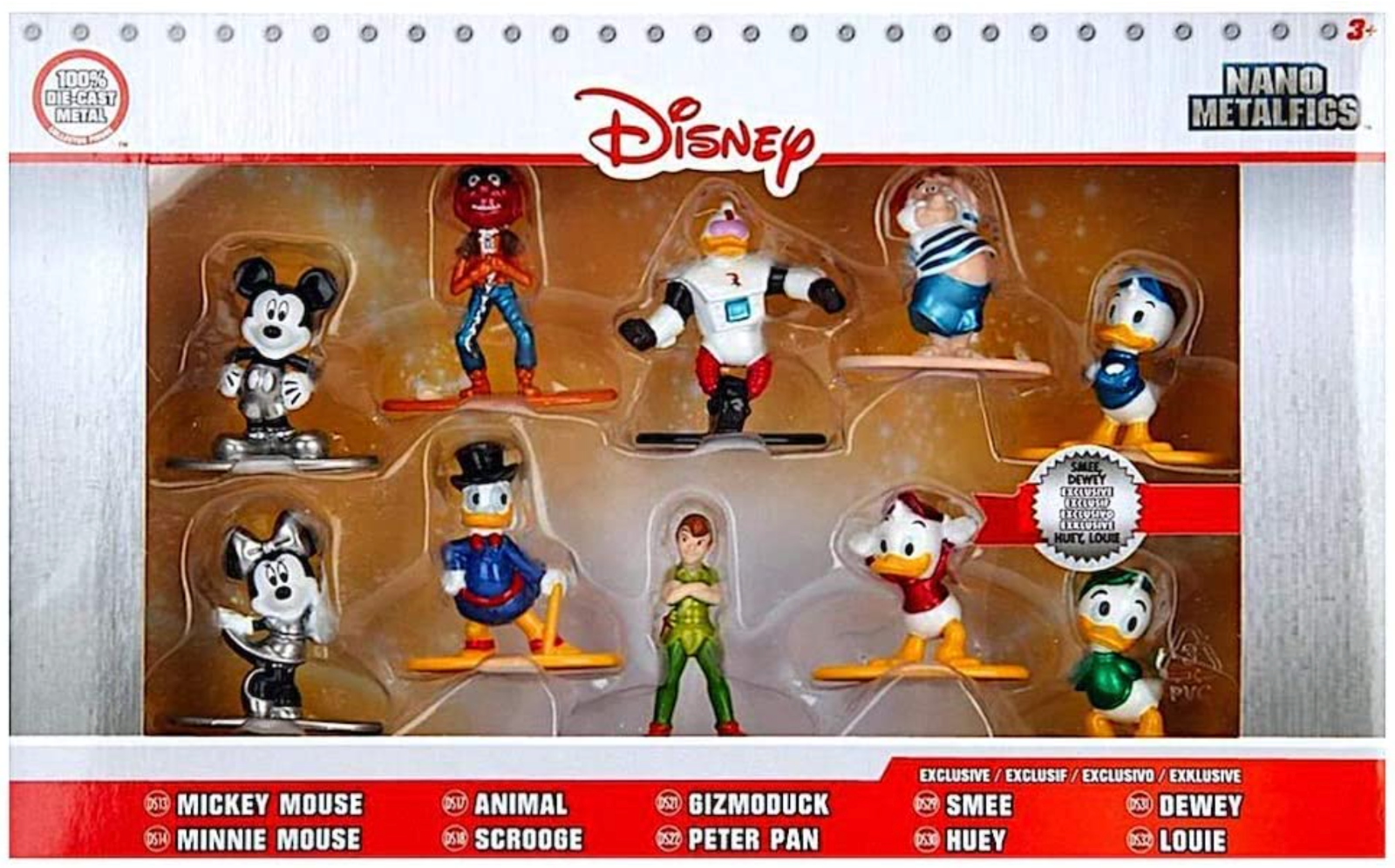 Disney Nano Metalfigs Die-Cast Metal Mini-Figures Wave 2 10 Disney Nano Metalfigs Die-Cast Metal Mini-Figures Wave 2 10