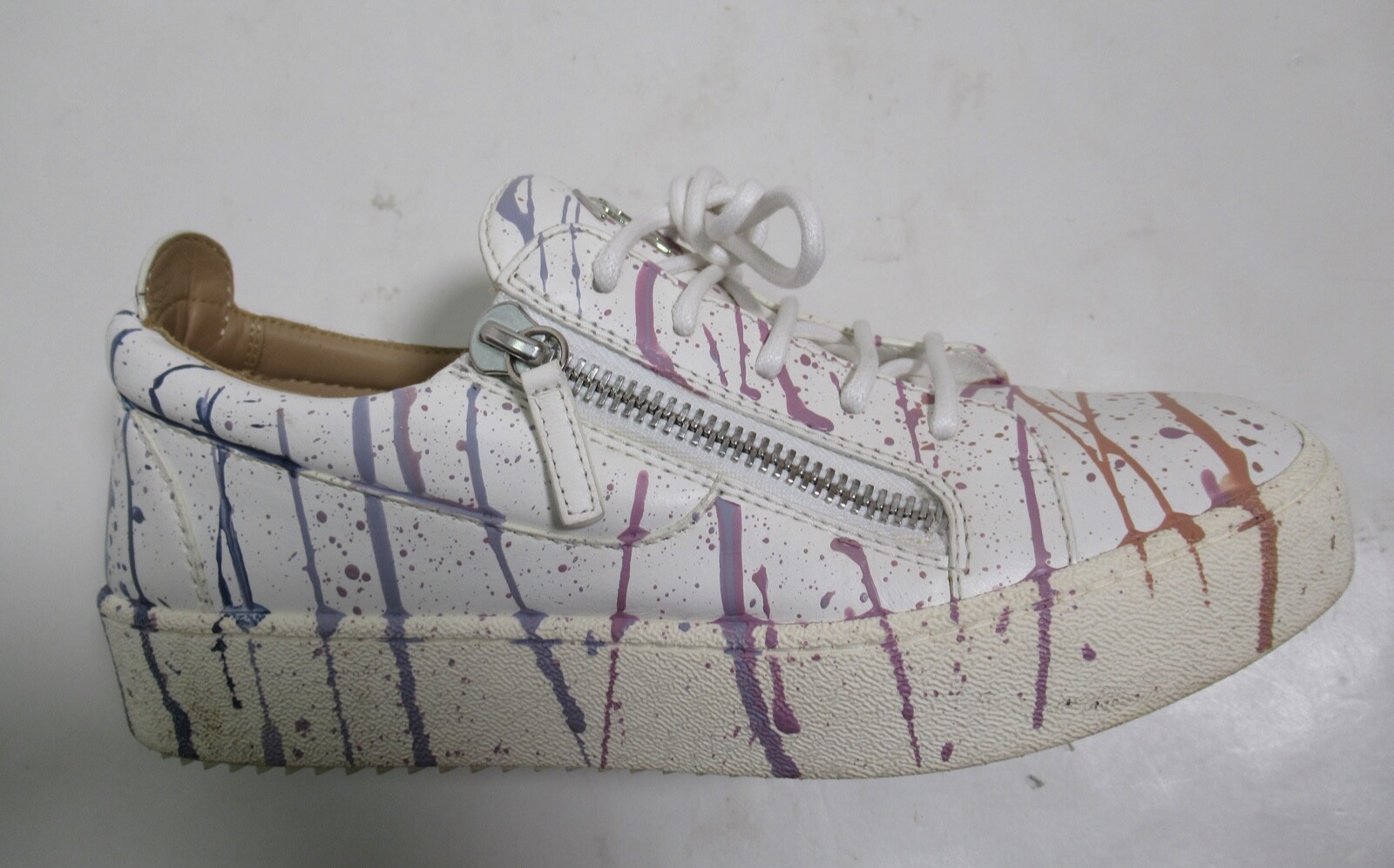 Giuseppe Zanotti Women's Frankie Paint Splatter Sneakers Giuseppe Zanotti Women's Frankie Paint Splatter Sneakers