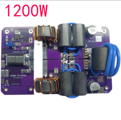 1200W 1.8 - 54MHz SW Shortwave Power Amplifier Board MRFX1K80H BLF188 Power Amp