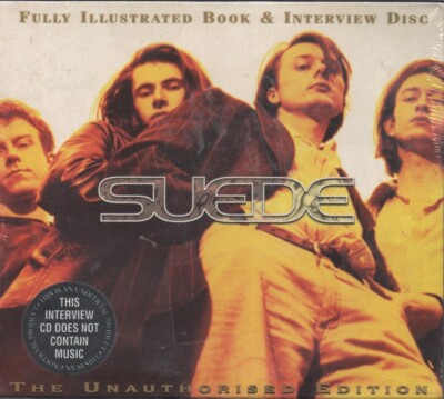 Suede Fully Illustraded Book & Interview Disc CD NEU The Unauthorised Edition