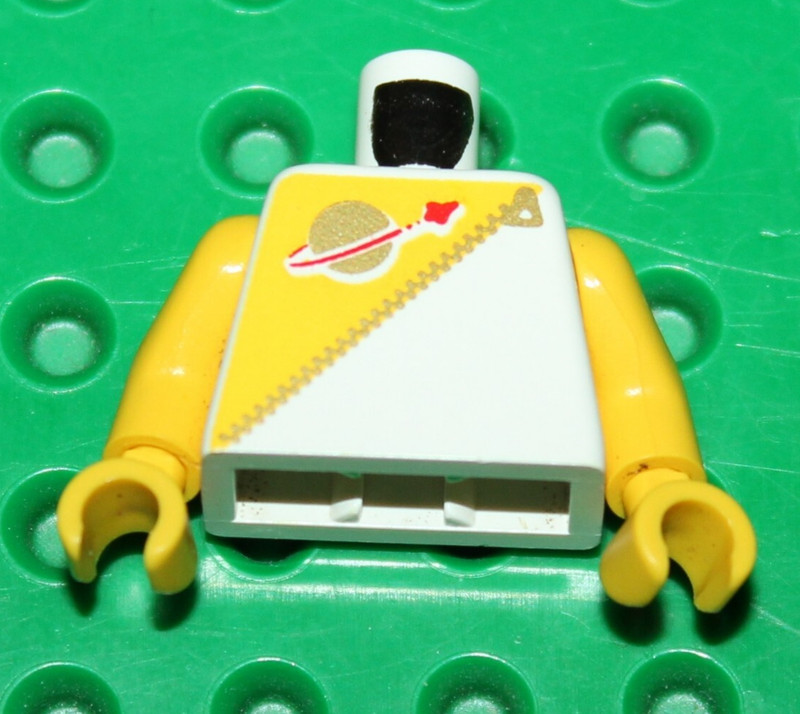 Lego Torso Space Futuron Yellow Pattern Ref 973p6ec01 6875 6925 6770 6990 6932