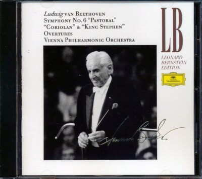 CD Leonard Bernstein - Beethoven: Symphony No. 6 Pastorale; Overtures Coriolan &