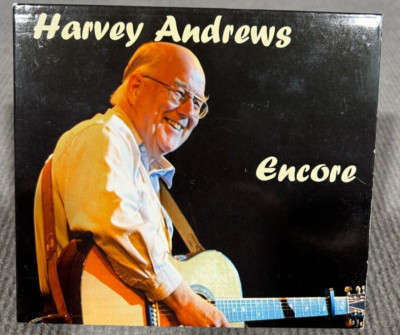 SIGNED COPY - HARVEY ANDREWS - '' ENCORE '' CD 2013 HASKACD005