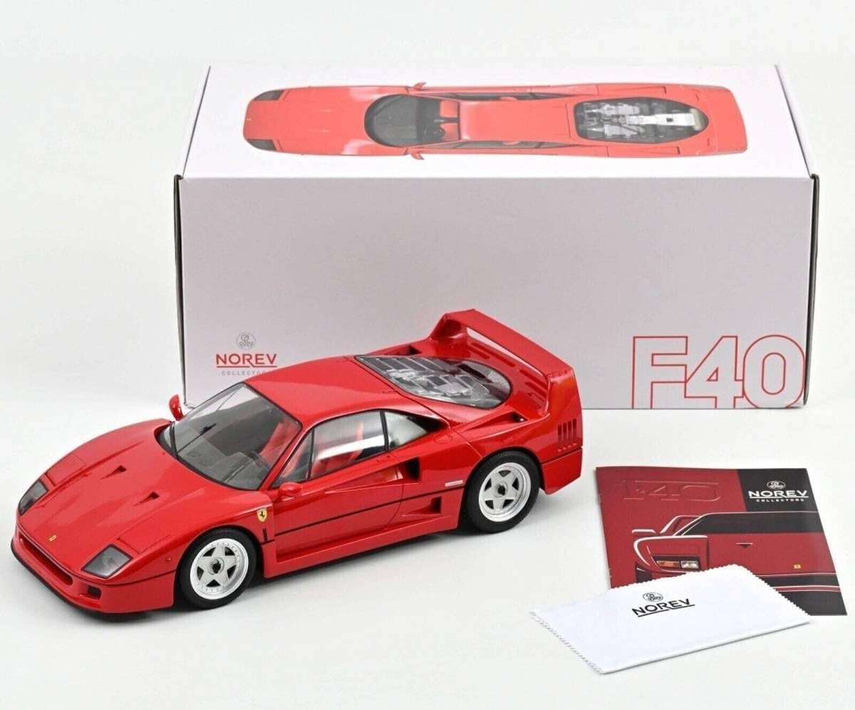ノレブ Ferrari F40 1/12 レッド 1/12 Norev 1987 Ferrari F40 (Red) Diecast Car Model