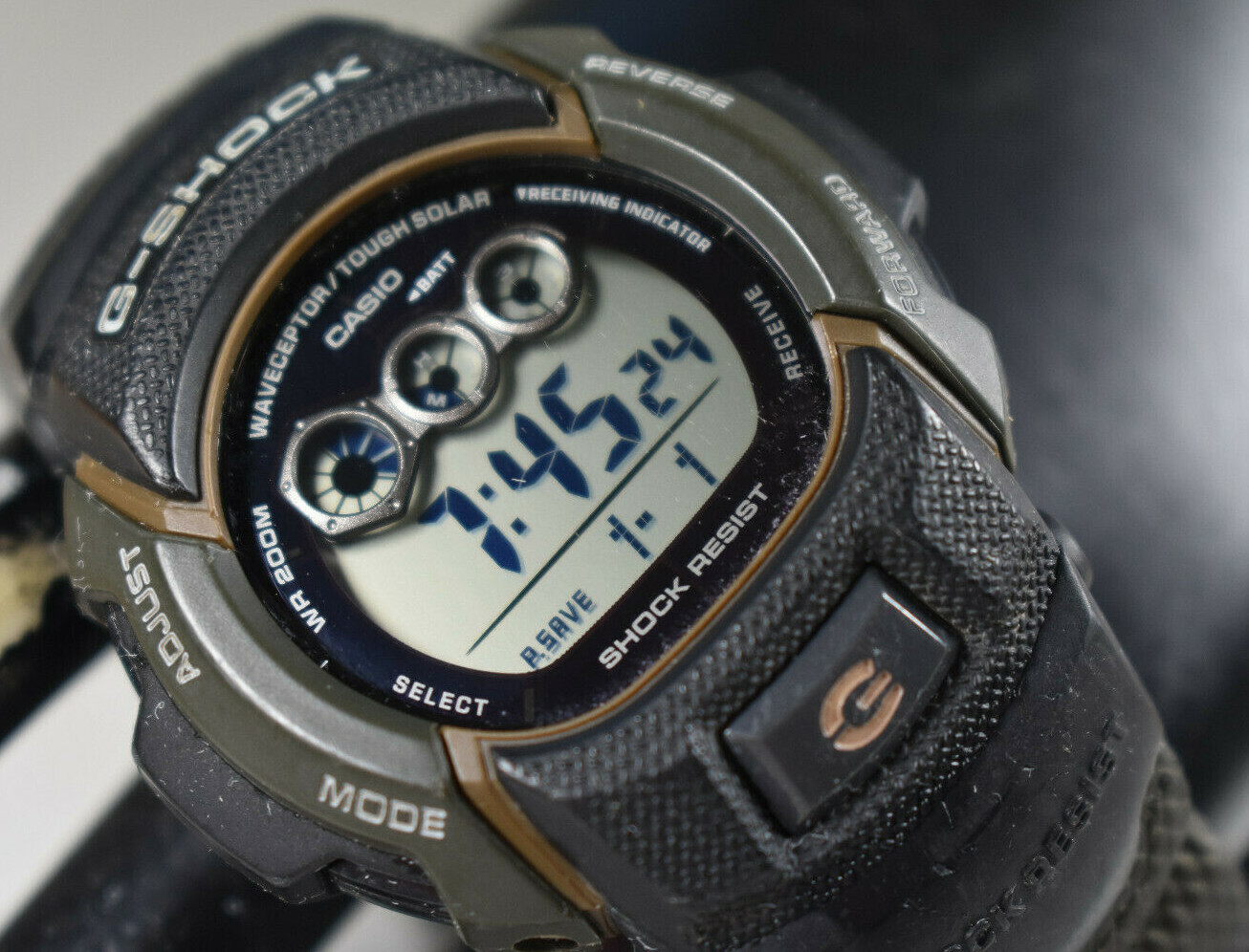 Circa 2006 CASIO G-Shock GW-002KA-3V Tough Solar Men's Circa 2006 CASIO G-Shock GW-002KA-3V Tough Solar Men's