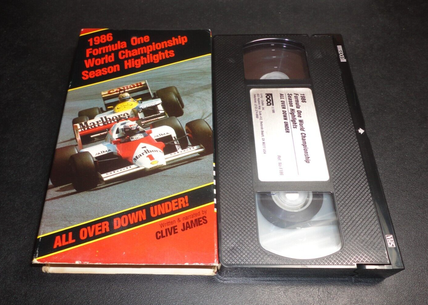 F1 1986 総集編　VHS 英語版 1986年 F1 総集編 VHS 英語版 - メルカリ