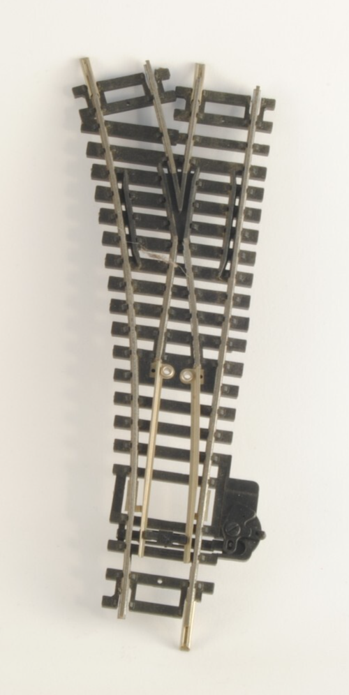 Hornby R612 scambio manuale deviatoio sinistro 18° rotaia codice 100 H0 1:87