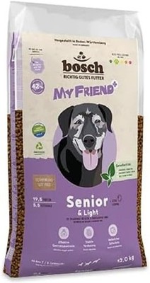 Bosch My Friend+ Dog Senior & Light | Hundetrockenfutter für ältere und 1 x 12kg