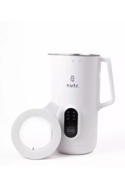 NUTR Machine Automatic Nut Milk Maker Homemade Almond Oat Coconut Soy White