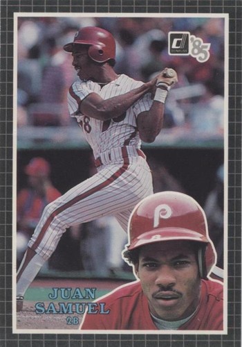 1985 Donruss - Juan Samuel #56