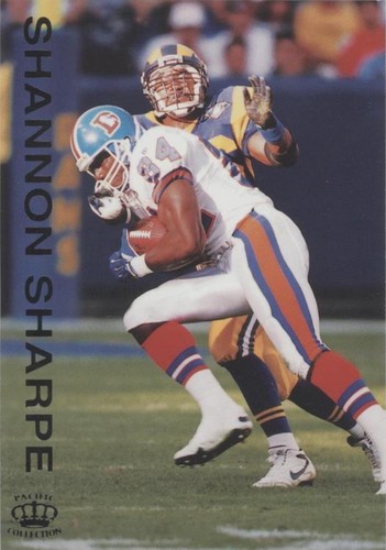 1995 Pacific Gridiron Shannon Sharpe #25
