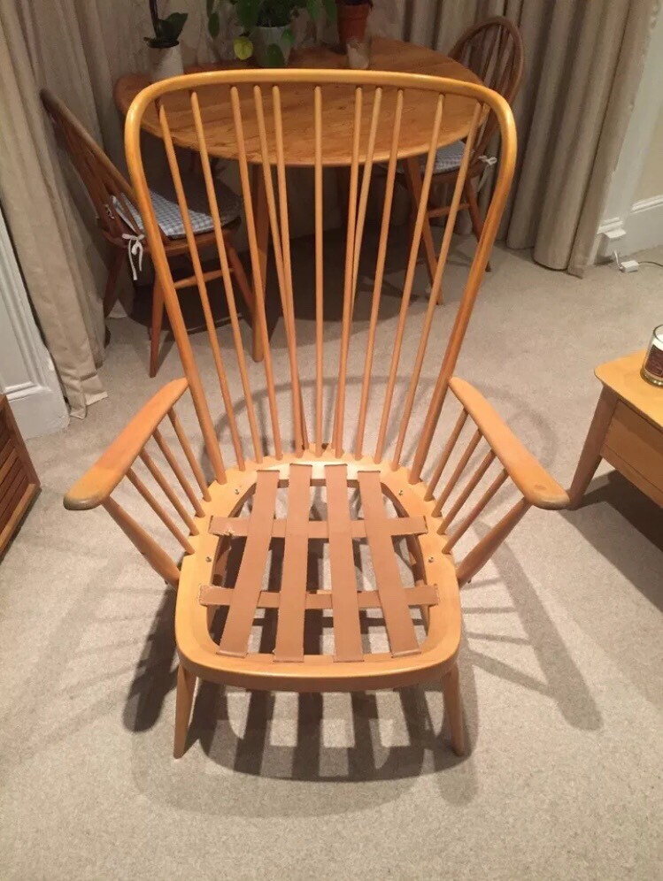 Ercol Evergreen Armchair Retro Vintage chair in Richmond, London