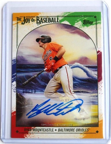 2023 Topps X Bob Ross The Joy of Baseball - Ryan Mountcastle #74B