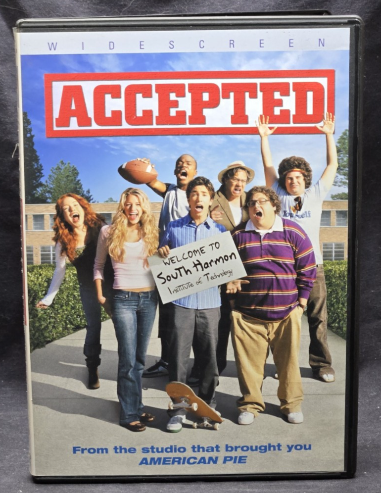 UNIVERSAL - ACCEPTED - DVD - 2006 - JONAH HILL - JUSTIN LONG